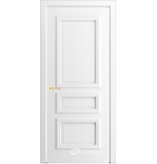  Дверь деревянная межкомнатная Агата Белая ДГ